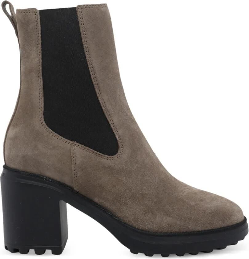 Hogan H724 suede Chelsea boots Bruin