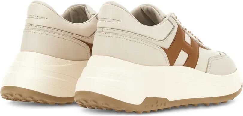 Hogan Hi-Fi leren sneakers Beige - Foto 4