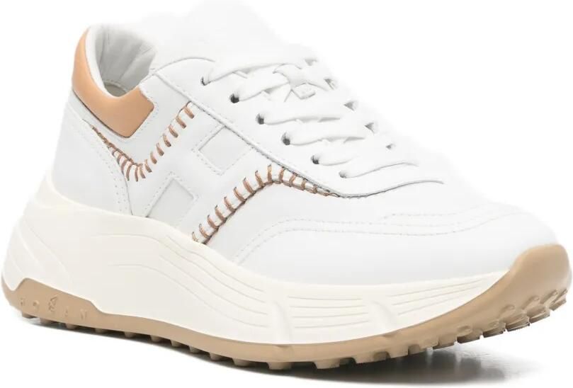Hogan Hi-Fi leren sneakers Wit - Foto 2