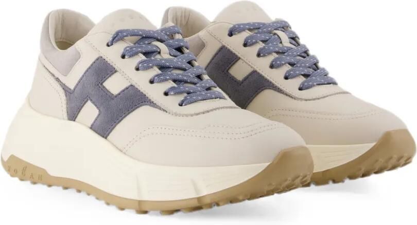 Hogan Hi-Fi low-top sneakers met vlakken Wit - Foto 2