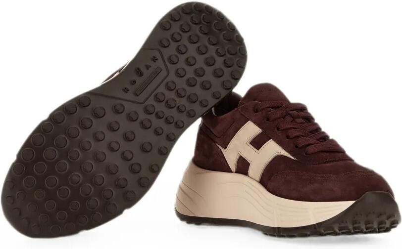 Hogan Hi-Fi suède sneakers Rood - Foto 3