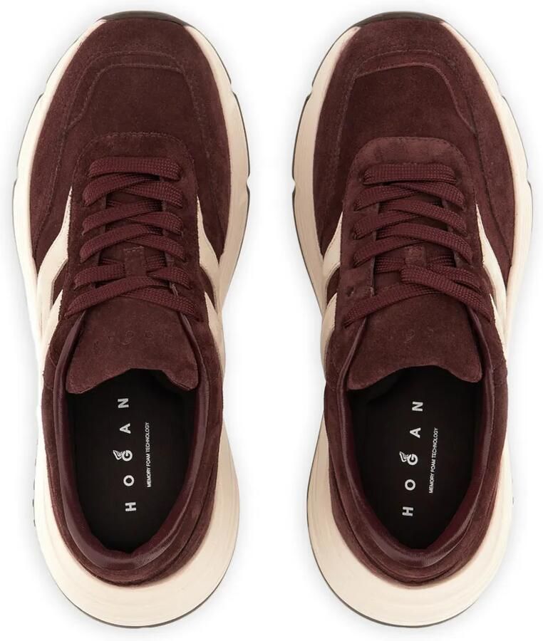 Hogan Hi-Fi suède sneakers Rood - Foto 2