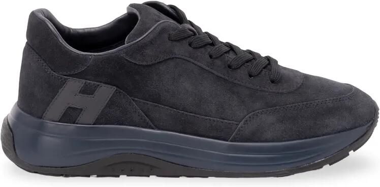 Hogan Hi-Light suède sneakers Blauw