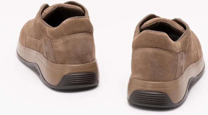 Hogan Hi-Light suède sneakers Bruin - Foto 3