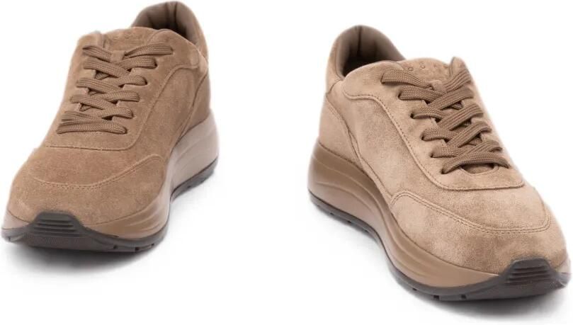 Hogan Hi-Light suède sneakers Bruin - Foto 4
