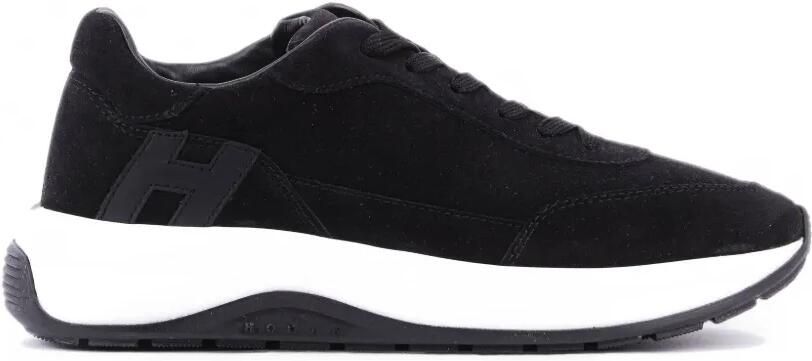 Hogan Hi-Light suède sneakers Zwart