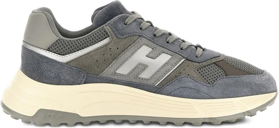 Hogan Hyperlight low-top sneakers met logodetail Grijs