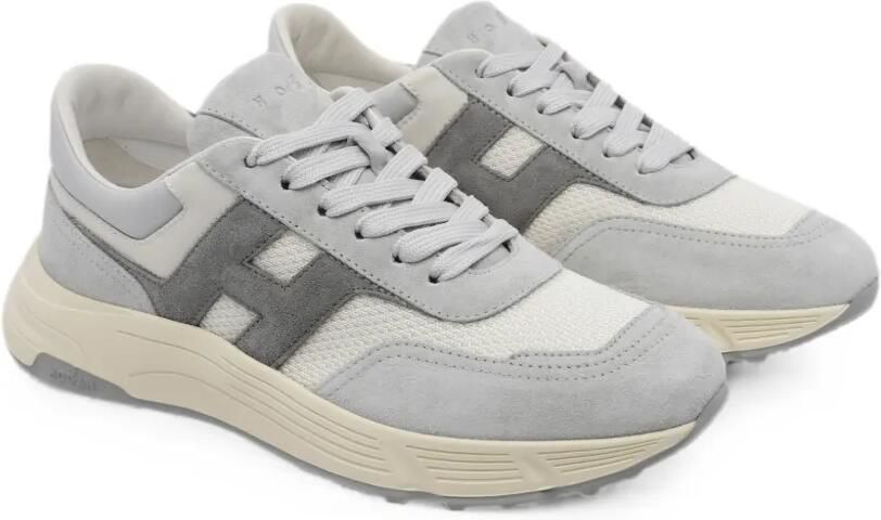 Hogan Hyperlight low-top sneakers met suède vlak Grijs - Foto 4