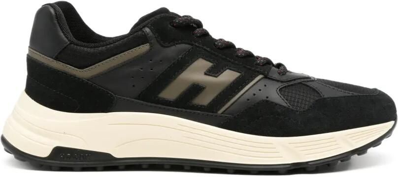 Hogan Hyperlight sneakers met logo-patch en vlakken Zwart - Foto 4