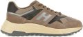 Hogan Hyperlight sneakers met logodetail Bruin - Bruin