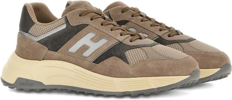 Hogan Hyperlight sneakers met logodetail Bruin - Foto 5