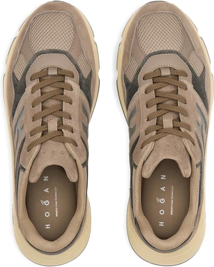 Hogan Hyperlight sneakers met logodetail Bruin - Foto 3