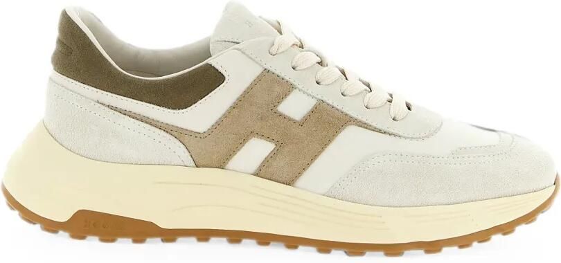 Hogan Hyperlight sneakers met logopatch Beige