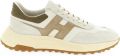 Hogan Hyperlight sneakers met logopatch Beige - Beige
