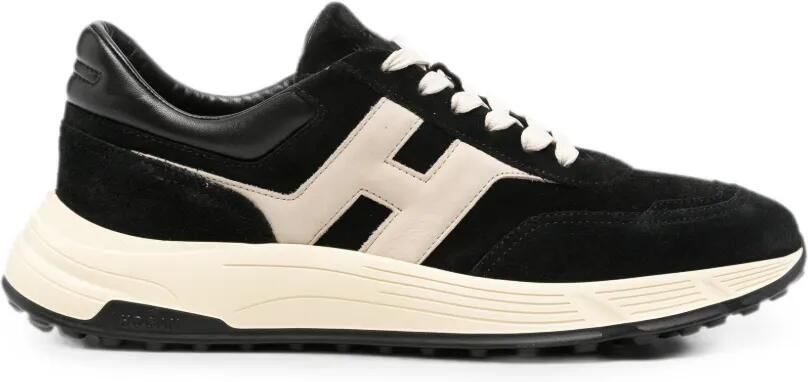 Hogan Hyperlight sneakers met logopatch en vlakken Blauw
