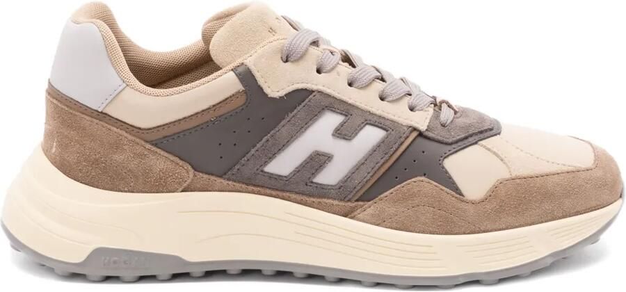 Hogan Hyperlight sneakers met vlakken Bruin