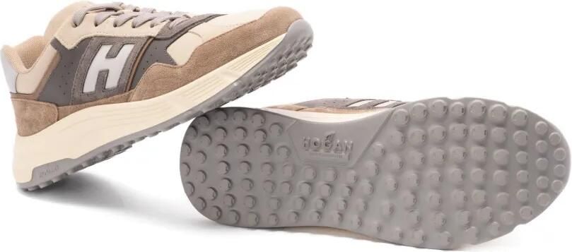 Hogan Hyperlight sneakers met vlakken Bruin - Foto 5