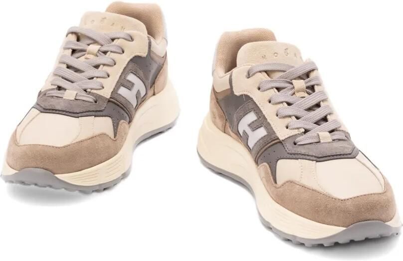 Hogan Hyperlight sneakers met vlakken Bruin - Foto 4
