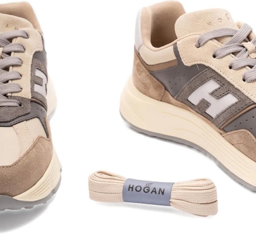 Hogan Hyperlight sneakers met vlakken Bruin - Foto 2