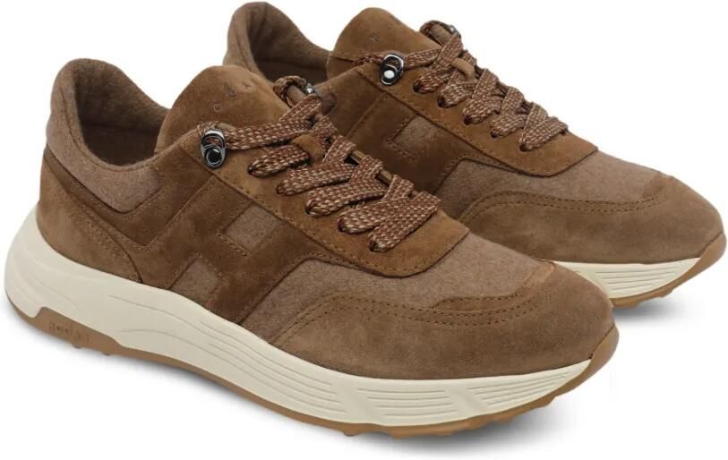Hogan Hyperlight sneakers met vlakken Bruin - Foto 3