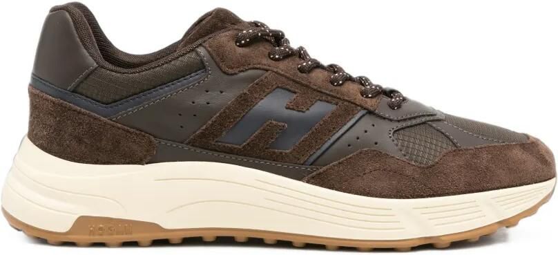 Hogan Hyperlight sneakers met vlakken Bruin