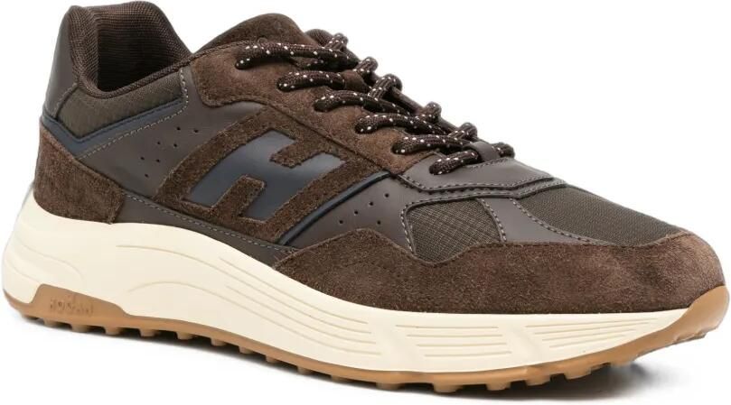 Hogan Hyperlight sneakers met vlakken Bruin - Foto 3