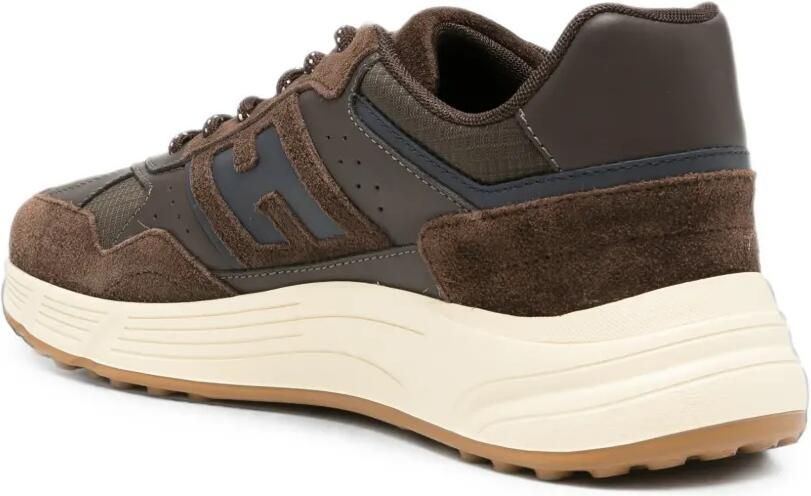 Hogan Hyperlight sneakers met vlakken Bruin - Foto 2