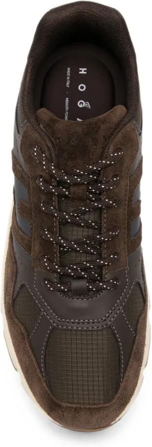 Hogan Hyperlight sneakers met vlakken Bruin - Foto 4