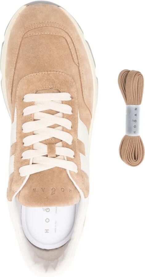 Hogan Hyperlight suède sneakers Beige - Foto 2