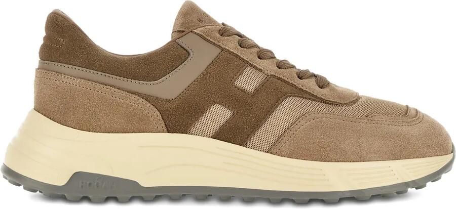 Hogan Hyperlight suède sneakers Bruin