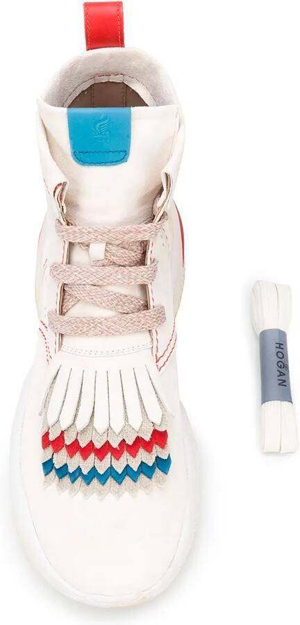 Hogan Interaction high-top sneakers Beige - Foto 4