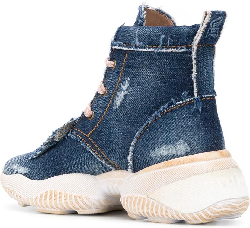 Hogan Interaction high-top sneakers Blauw - Foto 2