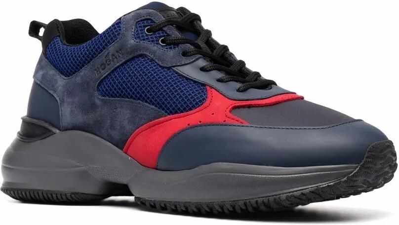 Hogan Interaction low-top sneakers Blauw