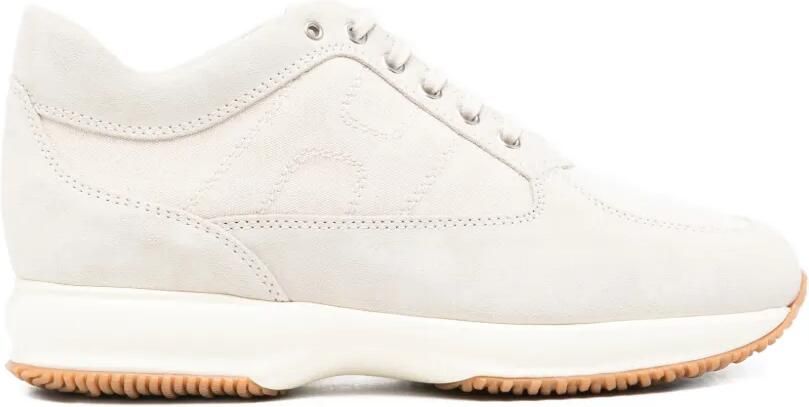 Hogan Interactive platte sneakers Beige