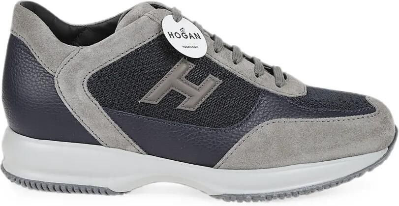 Hogan Interactive sneakers met logodetail Grijs