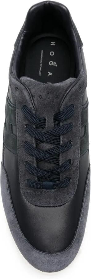 Hogan Interactive³ sneakers met suède vlakken Blauw