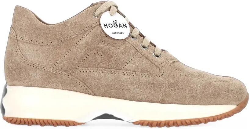Hogan Interactive suède sneakers Beige
