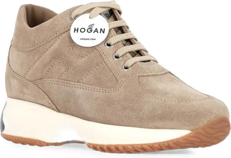 Hogan Interactive suède sneakers Beige - Foto 2