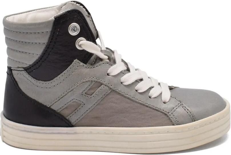 Hogan Kids Leren sneakers Grijs - Foto 3
