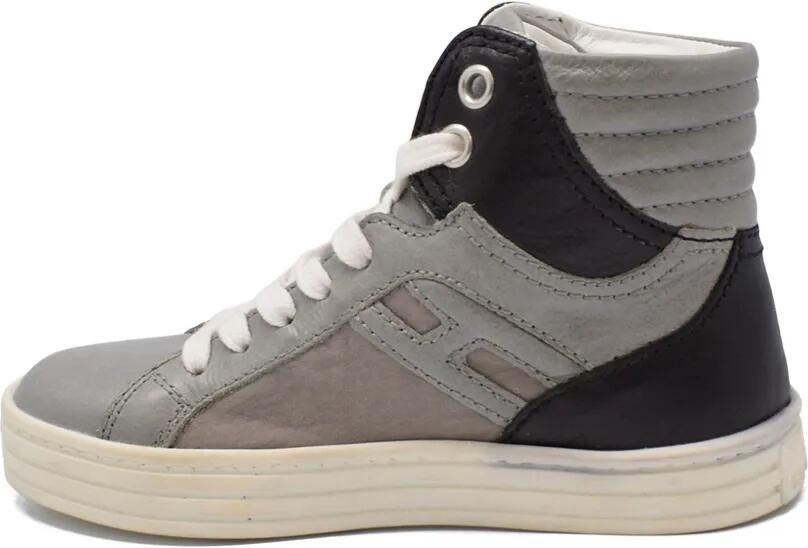 Hogan Kids Leren sneakers Grijs - Foto 2