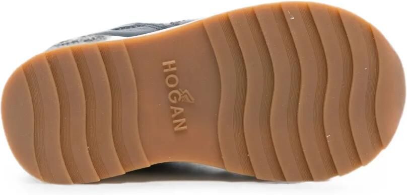 Hogan Kids Sneakers met logopatch Blauw - Foto 4