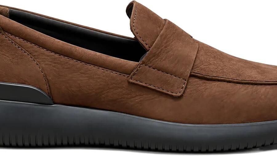 Hogan leather loafers Bruin - Foto 2