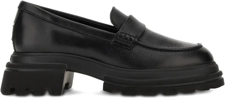 Hogan Leren loafers Zwart - Foto 1