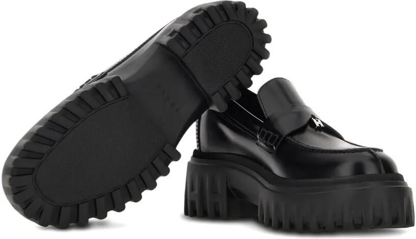 Hogan Leren loafers Zwart - Foto 3