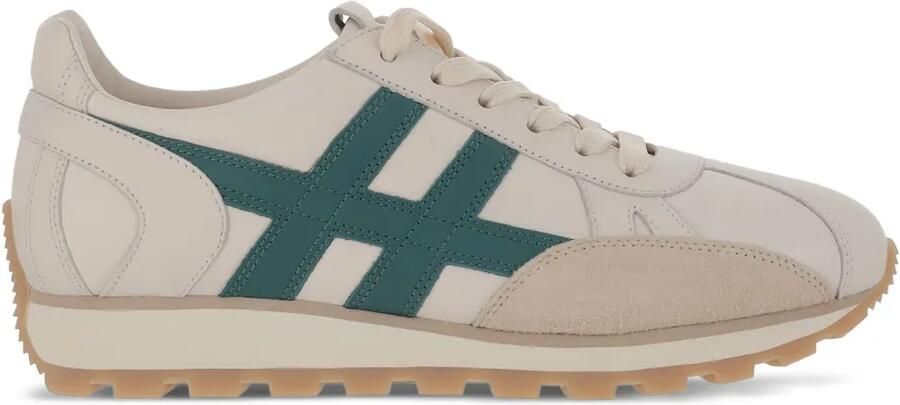 Hogan Leren sneakers Beige