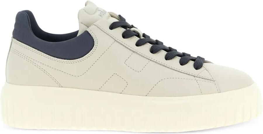 Hogan Leren sneakers Beige