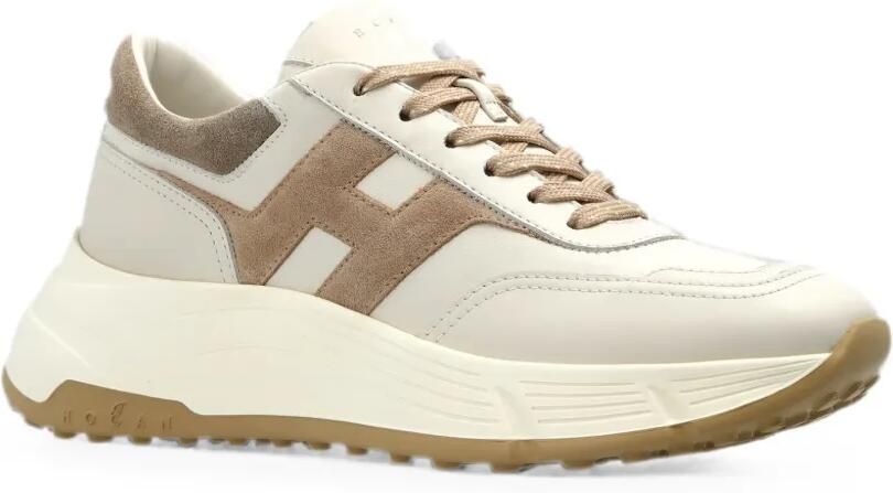 Hogan Leren sneakers Beige - Foto 4