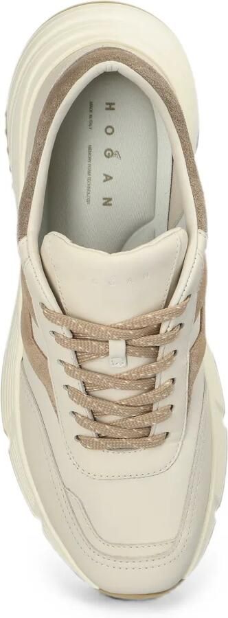 Hogan Leren sneakers Beige - Foto 5