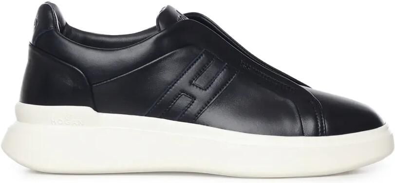 Hogan Leren sneakers Blauw