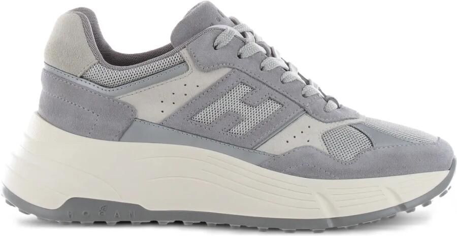 Hogan Leren sneakers Grijs